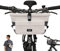 LARKSON Lenkertasche Fahrrad Beige - Lasse - 2 in 1 Fahrradtasche & Umhängetasche - Bikepacking Tasche für Lenker Vorne mit Reflektion - Wasserabweisend
