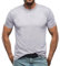 Dynamo Herren-T-Shirt, modisch, Frühling, Sommer, lässig, Kurzarm, Rundhalsausschnitt, einfarbig, kurzärmelig, lässig, Tunika, Weiß, XXL, weiß, XXL