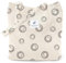 LHMTQVK Cord-Tragetaschen für Damen, große Kapazität, wiederverwendbare Einkaufs-Umhängetasche mit Innentaschen, Smile, Large, Smile