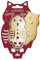 ScrapCooking 2103 Ausstecher & Embosser Holz Eule – Ausstechform aus Edelstahl für Kekse in Relief – Backzubehör Sandgestrahlt – Hexe, Hexe – 2103