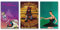 Kanye Poster West Album Cover Kanye Poster West Album Cover Kanye Poster West Album Cover Kendrick Poster Ein Set von 3 Leinwandpostern, ästhetisches Festival, Geschenk, Familie, Schlafzimmer,
