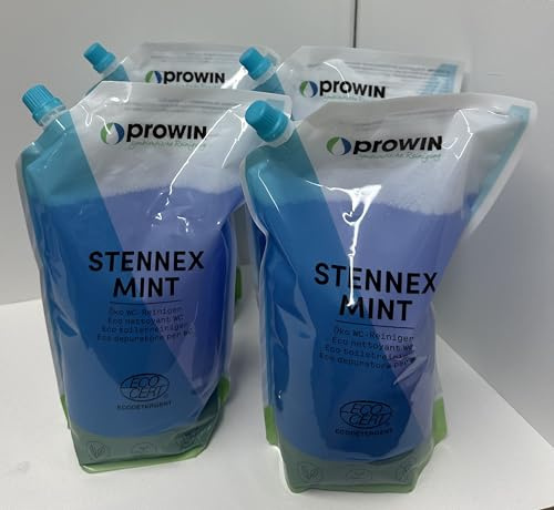 proWIN STENNEX Nachfüllbeutel 1,5Liter - Vorratspackung - 4x1,5Liter