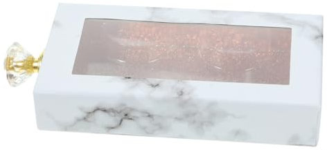 CRILSTYLEO Scatola Portaciglia Con e Finestra Trasparente Organizer Per Artificiali Design Cassetto Per Viaggi e