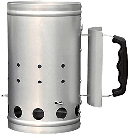 Encendedor de chimenea de carbón | Encendedor de chimenea para barbacoas y parrillas de carbón, encendedores de chimenea compactos y fáciles de usar y herramientas para parrillas de barbacoa
