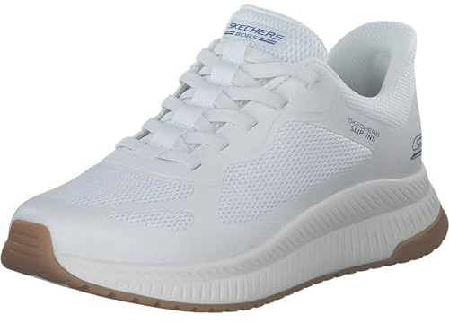 Skechers Men's Hands Free Slip-ins Bob Squad Chaos 4Sneaker | Spring Summer Collection | Trainer | Memory Foam Insole