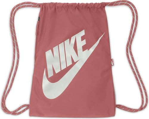 Nike Heritage Tasche Mit Kordelzug (13 L), Canyon Pink/Canyon Pink/Summit White, DC4245-634, MISC