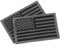 Garneck 2stücke Usa Flag Patch Selbstklebende Amerikanische Flagge Abzeichen Für Militäruniform Rucksäcke Und Kleidung Grey Taktisches Design Für Outdoor-aktivitäten