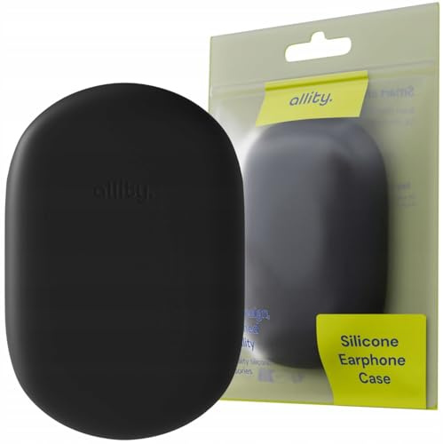 Allity Kopfhörer Etui ASA-200 – Hard Case für In-Ear Kopfhörer & Earbuds – Aufbewahrungsbox mit Reißverschluss – Mini Tasche für Bluetooth Headset, Ladegerät, USB-Kabel – Stoßfest & Kompakt