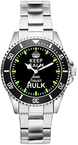 Hulk Marvel Comic Supermann Hero Geschenk Artikel Idee Fan Uhr 1471