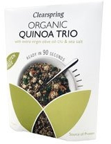 Clearspring Org GF 90 Sec Quinoa Trio 250g X 3 (Pack of 3)