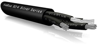 VIABLUE SC-4 SILVER High-end speaker cable * wire * SPOOL * Price per 50 m / 5.000 cm * Single-Wire * Bi-Wire * Bi-Amping