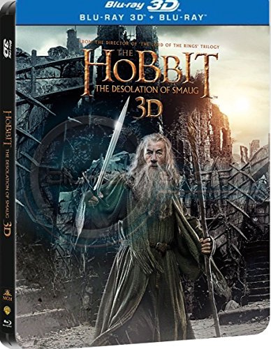 The Hobbit: The Desolation of Smaug [3D + Blu-ray] [Steelbook]