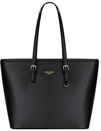 LIRENSHIGE Damen Handtasche Shopper Handtasche Schwarz Elegant Schwarze Tasche Damen Groß Schule Handtasche, Leder Moderne Damen Handtasche Gross Schultertasche Frauen Umhängetasche