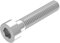 SECCARO Zylinderschraube M8 x 40 mm, Edelstahl V2A VA A2, DIN 912 / ISO 4762, Innensechskant, Teilgewinde, 20 Stück