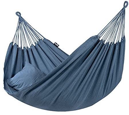 Tropilex Südamerikanische Hängematte Familie | Handgefertigt | Fairtrade | 9 Stile & 8 Farben zur Auswahl | Flexibel & Belastbar | Perfekt für den Garten, Camping und auf Reisen geeignet