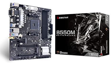 BIOSTAR WAVE B550MX/E PRO B550 Motherboard