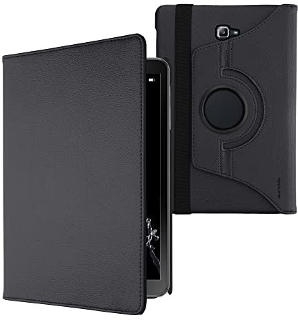 kwmobile Schutzhülle kompatibel mit Samsung Galaxy Tab A 10.1 (S-Pen) (2016) - Hülle 360° Tablet Cover Case Dunkelblau
