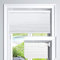 LazBlinds Jalousie, schnurlos, zellular, für Fenster, kein Werkzeug, kein Bohren, Lichtfilterung, für Fenstergröße 81 x 122 cm (B x H), Weiß