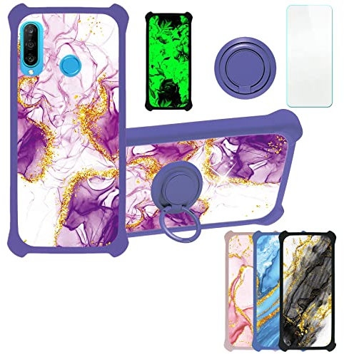 Aroepurt Cover per Huawei P30 Lite New Edition Custodia Comaptibile con Huawei P30 Lite New Edition Case Custodia Cover Supporto Premium in PU CPT12