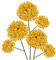 Briful 70CM 3er Set Kunstblumen Wie Echt Künstliche Kronenblumen Calotropis Gigantea Lilac Schleierkraut Herbstliche Kunstblumen Dekorative Gypsophila für Hochzeit Party Herbst Dekoration