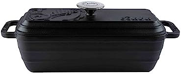 Sallys Gusseisen Brot- Backform Baba (Carbon Black)