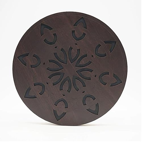 Sea Drum 5 Zoll Ocean Drum Hand Drum Sea Sound Drum Ethnic Percussion Musiktherapie Musikinstrument (E)