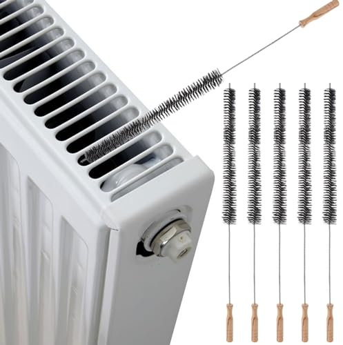 APACALI Lot de 6 brosses de nettoyage pour radiateur, sèche-linge, machine à laver - 70 cm de long