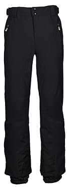 killtec Herren Skihose/Funktionshose mit Kantenschutz und Schneefang KSW 80 MN SKI PNTS, schwarz, S, 39745-000