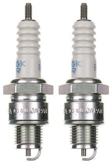 2x Zündkerze BR6HSA passend für Honda Bali SJ 50 AF32, SH 100, SFX, SGX, SYM Jet, Keeway Pixel, Kymco Cobra
