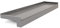 HausFux jetLINE Aluminium Fensterbank außen - nach Maß inkl. Putzabschluss, Klinkerabschluss oder Alu-Gleitabschluss - individueller Zuschnitt - bis 3 m (Graualuminium, T x L | 5 x 50 cm)