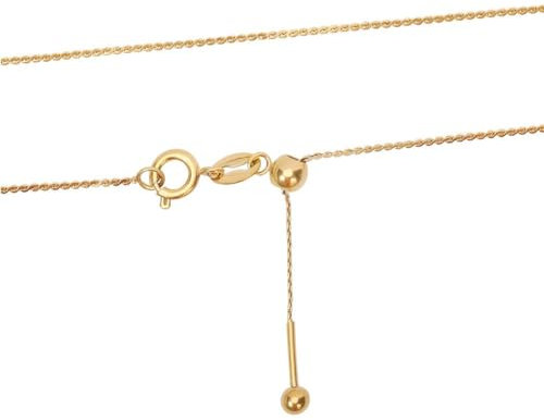 Aleasha Panzerkette Gold Damen Edelstahl 0.8mm Kette 46cm Verfügbar Halskette