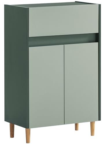 Badezimmerkommode Badezimmerschrank Bad kommode Badmöbel Schrank modern in grün