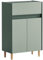 Badezimmerkommode Badezimmerschrank Bad kommode Badmöbel Schrank modern in grün