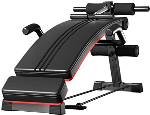Sit-Up-Bank, verstellbare Hantelbank mit Neigungsfunktion, Bauchmuskeltrainingsgerät for Ihr Heim-Fitnessstudio