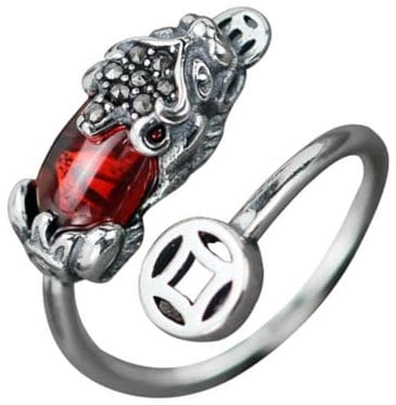 BESPORTBLE Fashion Nail Ring with Luxurious Rhinestone Fortune Ring for Women Elegant Jewelry for Any Occasion Present for Girlfriends and Loved Ones