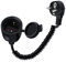 HuaLiSiJi Rallonge Schuko Cable Spirale 16A 250V Rallonge Électrique Schuko Coudée à 90° de 0,6m à 1.5 m Max Contact de Protection IP44 pour Une Utilisation Appareils Ménagers (Noir, 1.5 m)