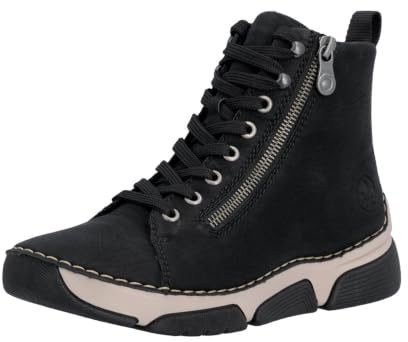 Rieker Womens 45920-01 Nabukino Boots