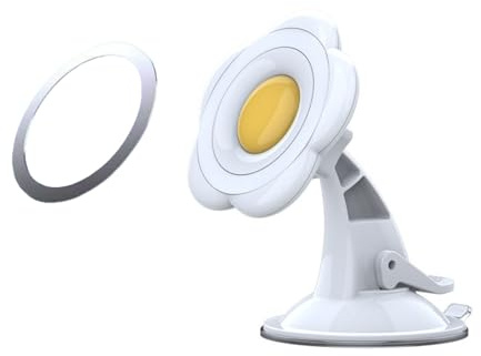 YROHGKPN Support de téléphone magnétique, ventouse autocollante, support de voiture rotatif pour tableau de bord 17 16 15