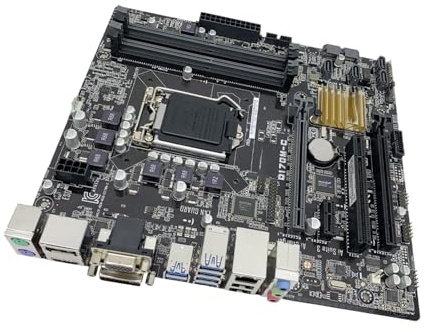 Compatibilità Scheda madre Fit For Asus Q170M-C Intel Q170 LGA 1151 DDR4 64GB Micro ATX supporto i5-7400 i5-6400 i3-6300 i7-6700 i7-7700 CPU
