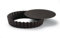 Gobel 293490 Moule à Tartelette Rond Cannellé Fond Mobile Anti-Adhérent 14 cm, Noir