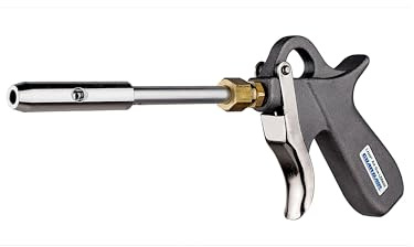 Guardair LZR650012AA Lazer Series Pistol Grip Safety Air Gun, Aluminum Venturi Nozzle with 12 Extension, 1/4 FNPT Inlet, Lightweight and All Metal Construction