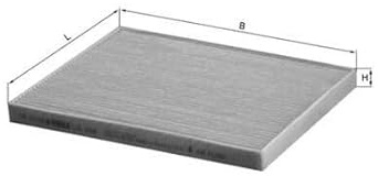MAHLE Luftfilter LX800