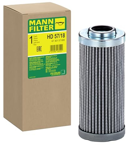 MANN-FILTER HD 57/18 Ölfilter Hydraulikfilter - für Off-Highway Anwendungen | Für Off-Highway, Hydraulikölreinheit, Höchste Filtrationsleistung, Hydraulischer Motorschutz, Echte OE-Technologie