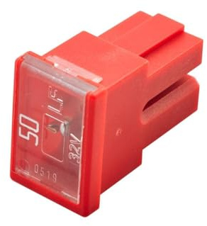 HELLA 8JS 740 026-031 Sicherung - PAL-Blocksicherung Serie1-50A - rot