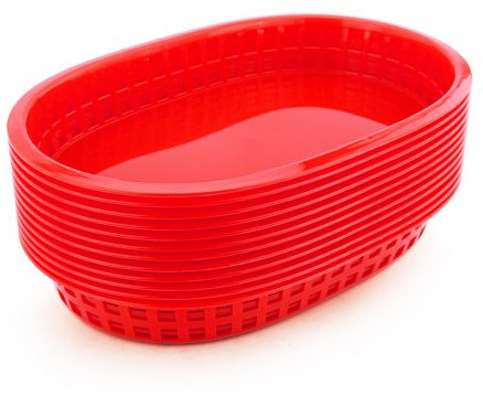 New Star 44065 Fast Food Baskets, 10,5 von Bluetooth, rot, 12 Stück