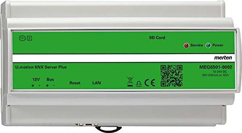 Merten KNX Server Plus MEG6501-0002 U.Motion Bussystem-Systemschnittstelle/Medien-Gateway 4042811183059
