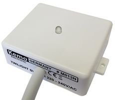 KEMO M013N Dämmerungsschalter Licht-Sensor 220-240 V/AC max. 3A Dämmerung-Schalter