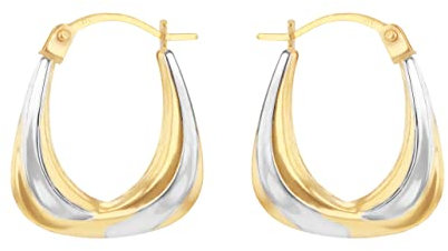 CARISSIMA Damen-Ohrringe 9 k (375) Bicolor