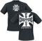 WEST COAST CHOPPERS OG Classic Männer T-Shirt schwarz L 100% Baumwolle Biker, Rockwear