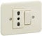 BTicino 1216N Serie Domino Deviatore, Presa Bipasso, 6 A, 3500 W, Avorio